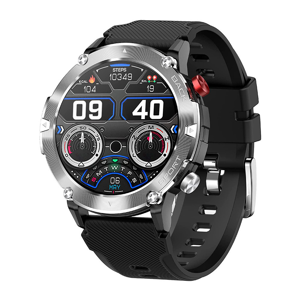 C21 Smart Watch Men BT Call Smartwatch IP68 Waterproof Health Monitor 360 HD 15 Days Standby Watch For Men