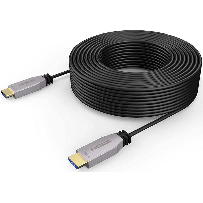 Host Sale 1m To 100m Latest 4k 120hz 8k 60hz for Hdmi 2.1 Active for Hdmi Atc Fiber Optic Cable