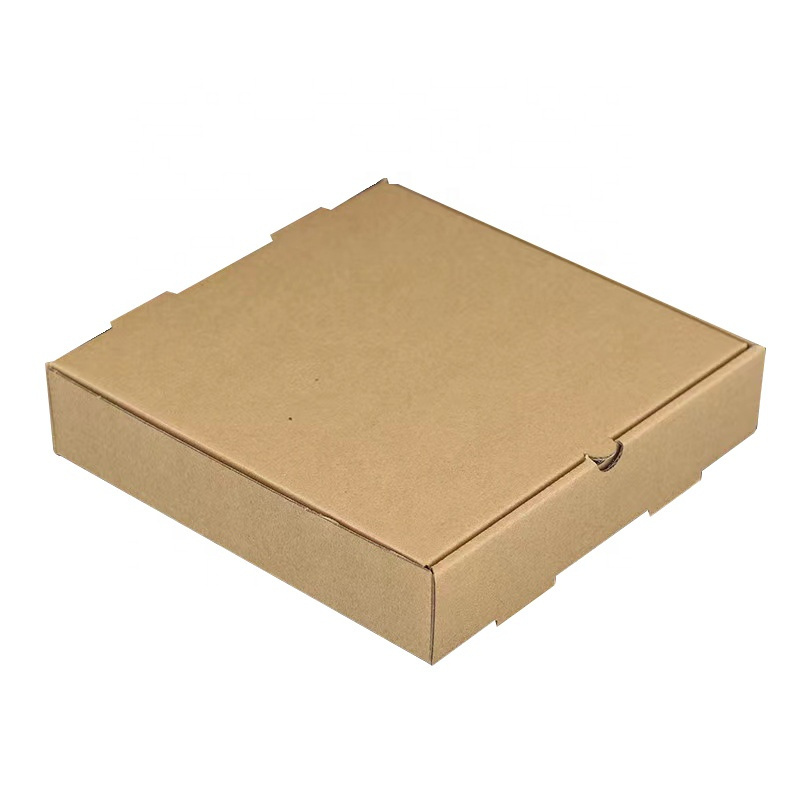 16 18 inch white kraft custom logo design food pizza packaging box cheap personalized corrugated brown paper pizza boxes carton