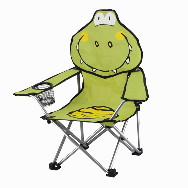 Cartoon printing child chair folding kids camping chair