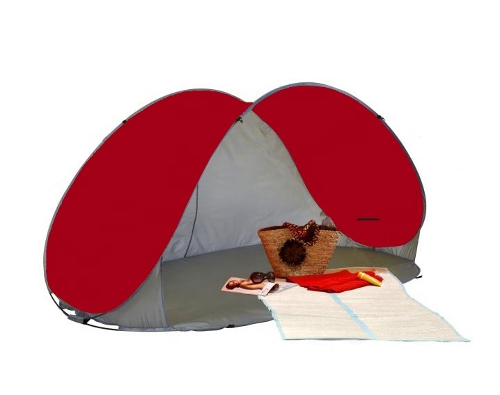 Portable UPF Outdoor Instant Open Sunshade One Touch Sun Beach Tent Pop Up Shelter for Beach