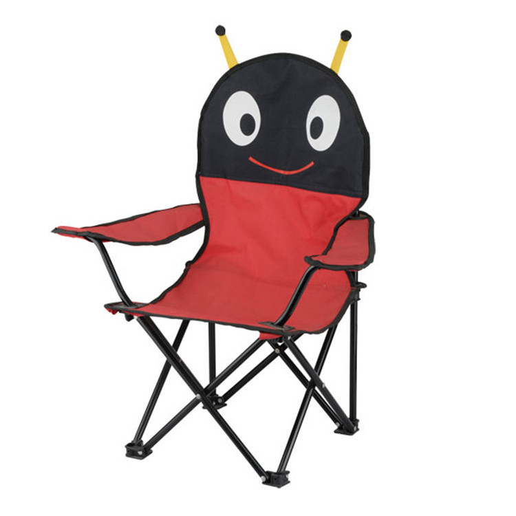 Cartoon printing child chair folding kids camping chair