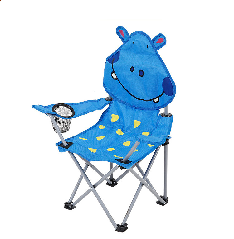 Cartoon printing child chair folding kids camping chair