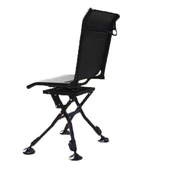 Folding Steel Hunting Blind Chair Stealth Spin Chair Fishing Beach Chair