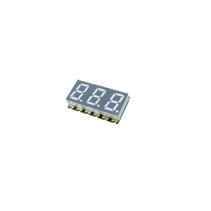 0.3 inch 3 digit 7segment 7 segment common anode/cathode led smt numeric digital display