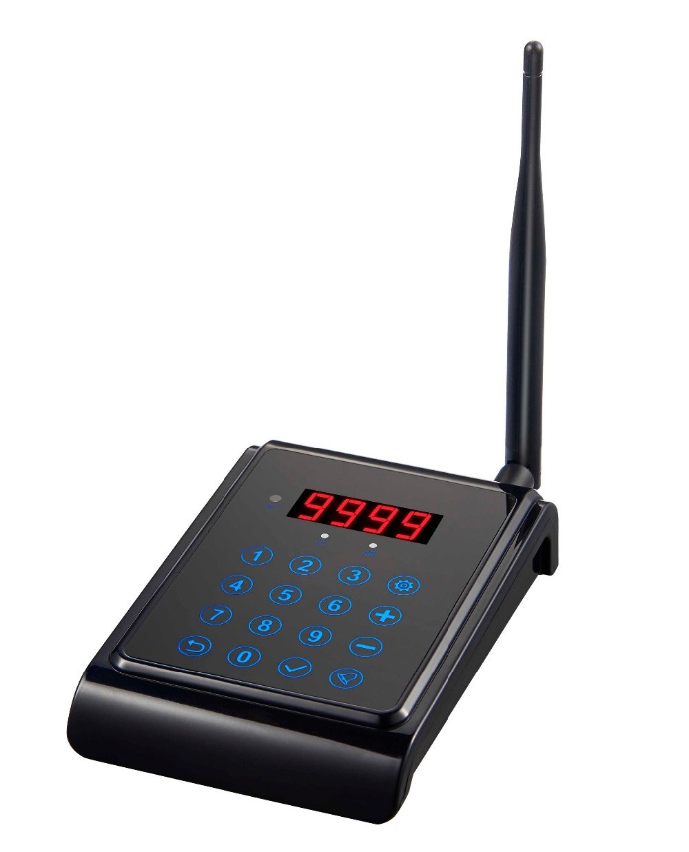 Wireless paging system coaster pager buzzer queue calling for restaurant to call customer collecting food