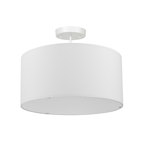 Modern TC Fabric Drum Shade Ceiling Light with 3 Light Source Decorative Children Pendant Lamp Bedroom Kids Hanging Lamp