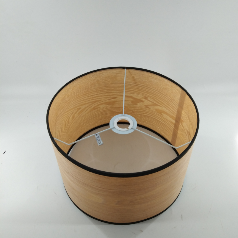 Natural Wood Veneer Lampshade For Pendant Table Lamps Lighting accessories Lampshade frame