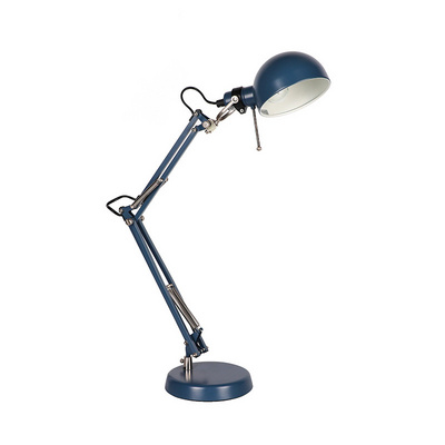 Office Swing Arm Desk Lamp E27 Bulb Socket Flexible Table Lamps Classical Hotel Bedside Lamp For Reading Working