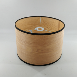 Natural Wood Veneer Lampshade For Pendant Table Lamps Lighting accessories Lampshade frame