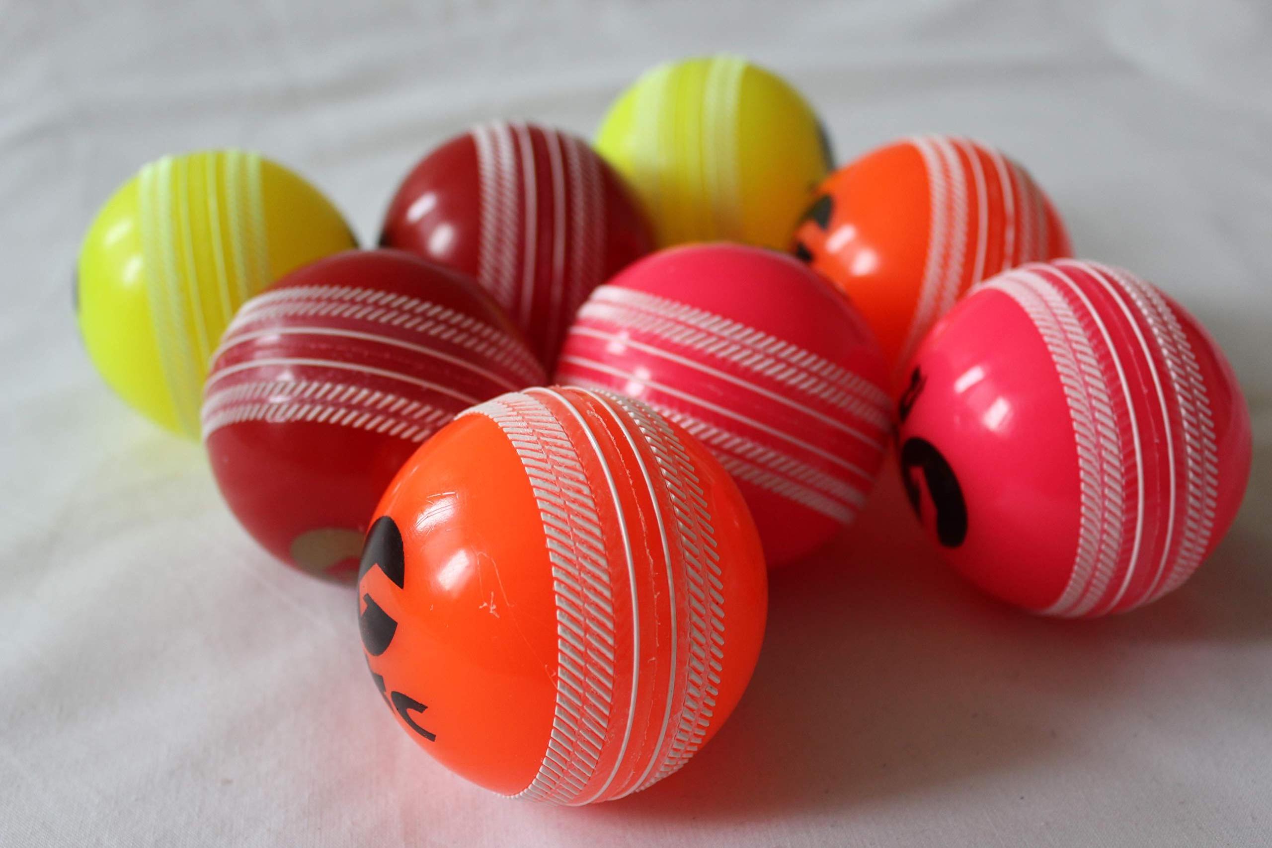 AAS Premium Quality Cricket I10 Ball for Indoor & Outdoor play low bounce (not a hard ball)