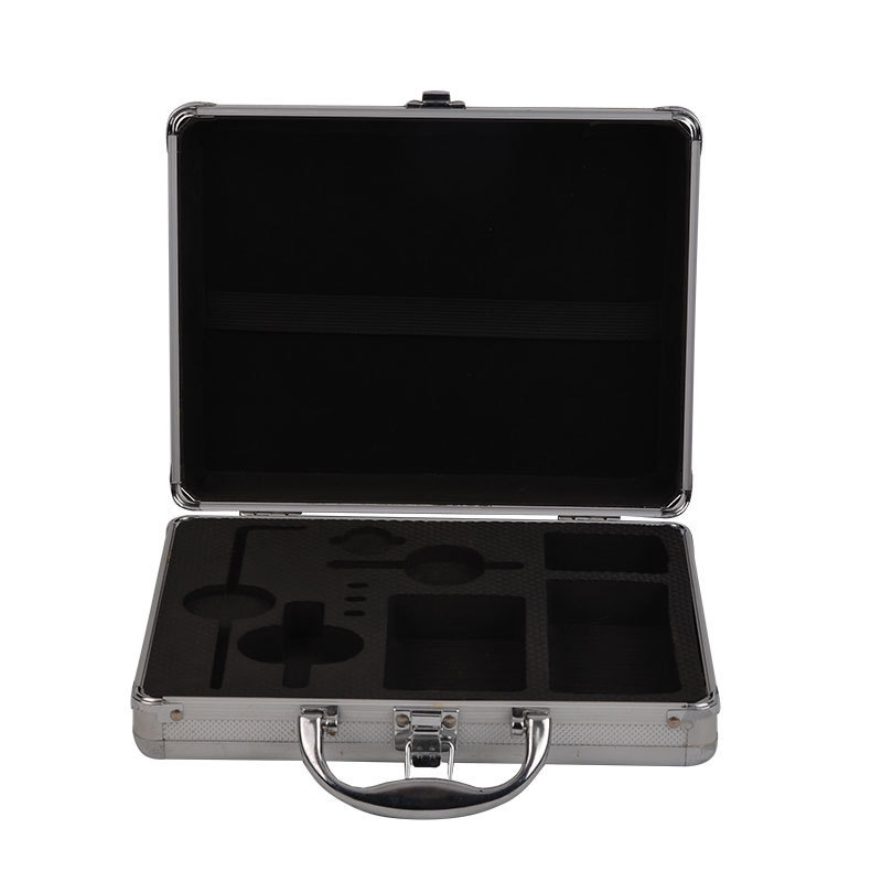 New Arrival Multifunctional Portable Aluminum Alloy Case Tool Box With Pick And Pluck Foam