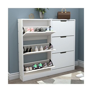 Cheap Shoes Cabinet Aluminum Japanese Shoes Cabinet Tipping Bucket Shoe Cabinet Living Room Furniture