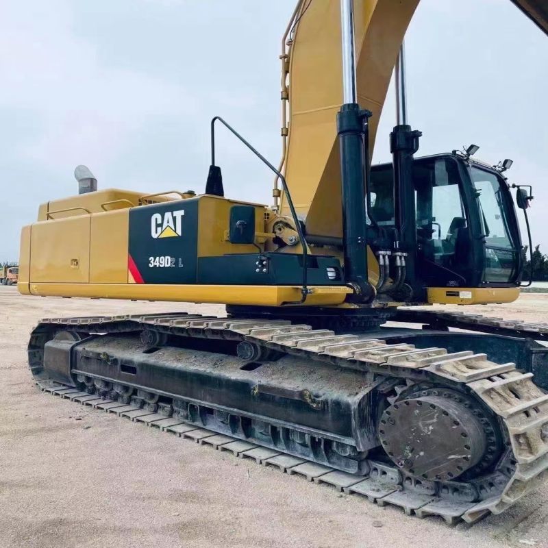 Used Caterpillar CAT 349DL Excavator / Huge CAT 349 50T excavator  Site real shooting