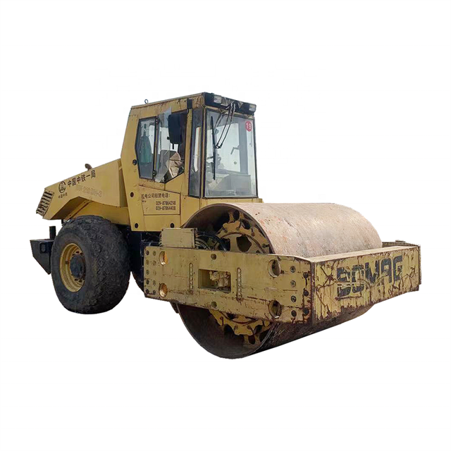 Used BOMAG Road Roller BM219H-3 BM217HD BM225HD Double Drum Road roller Hydraulic Smooth Compactor tire roller EPA