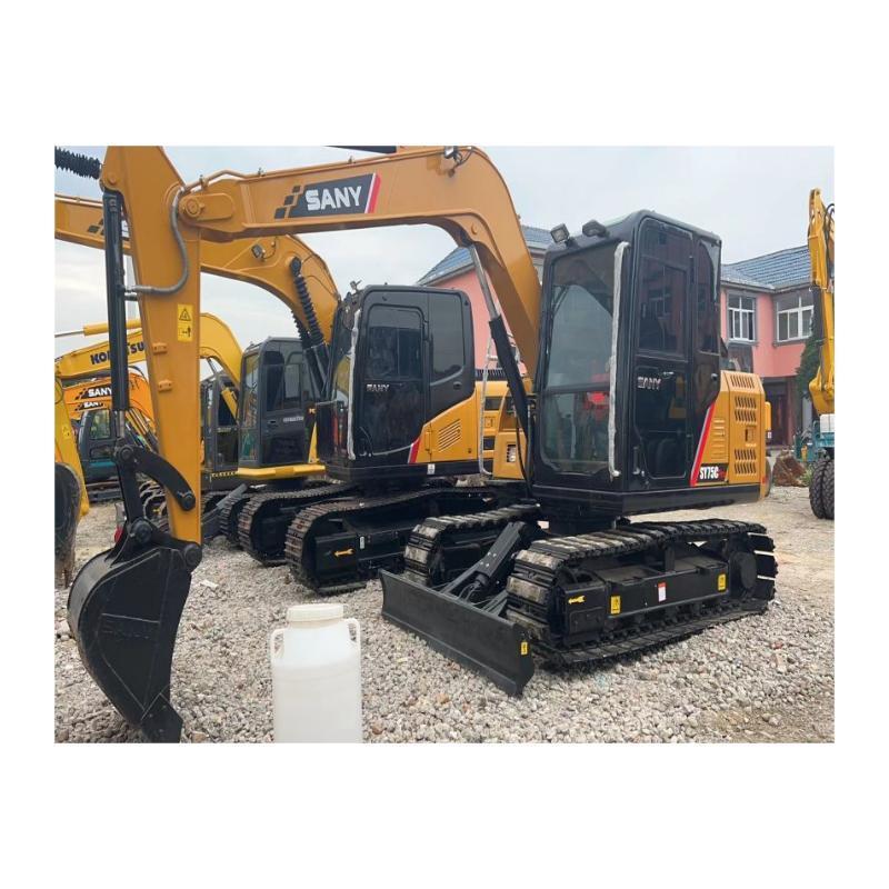 Used SANY 75 excavator price is low used excavator SANY SY75C SANY55 SANY60 SANY75 for sale crusher EPA