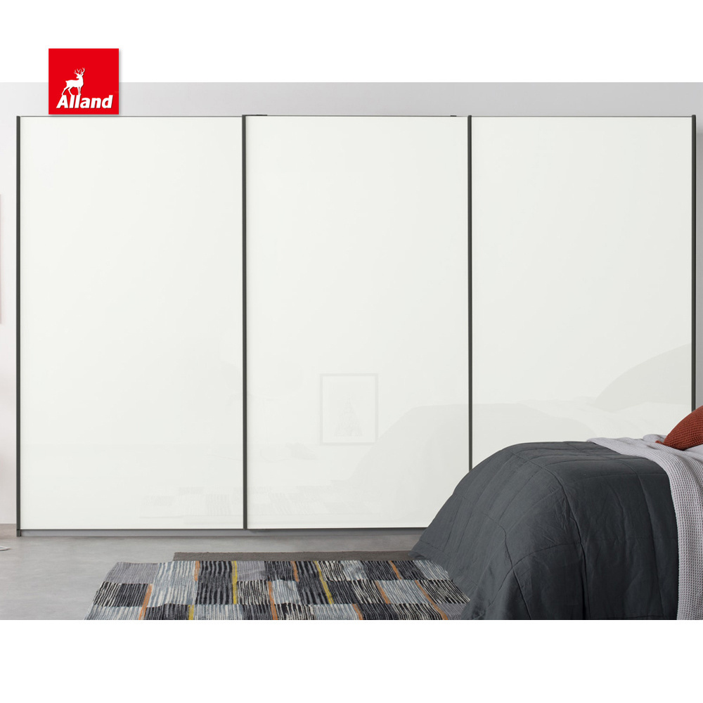 Allandcabinet Simply Design Mirror Sliding Wardrobe Customized Minimalistic Modern Design Sliding Closet