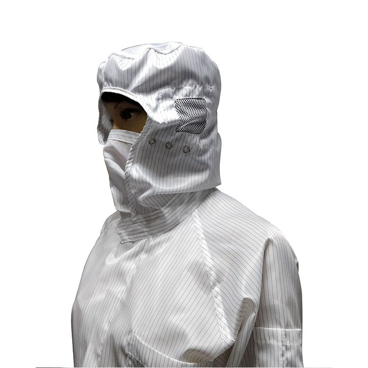 Cleanroom 5MM Stripe Jumpsuit ESD Suit Anti-static Coverall Cleanroom Suit