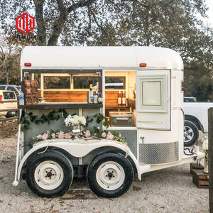 Mini Trailer Camper Fast Food Trailer Coffee Carts Cheap Mobile Food Truck Mobile Food Cart Ice Cream Truck Hot Dog Cart