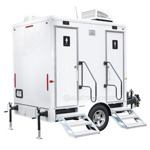 Portable Toilet And Shower Room Restroom Trailer Bathroom Trailer For Wedding And Events Portable Toilets Manufacturers