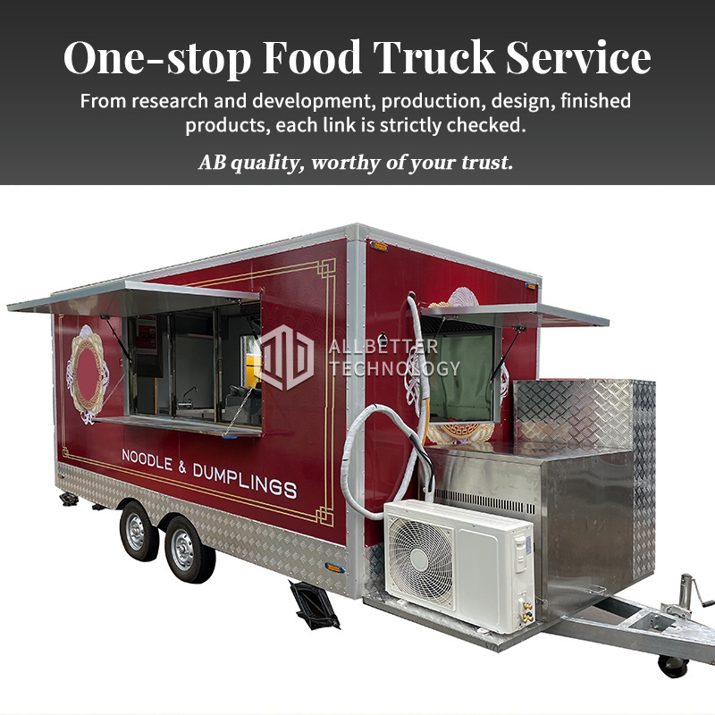 Mobile Kitchen Food Concession Trailer Burger Coffee Taco Truck Food Van Pizza Kiosk Ice Cream Cart Pink Cheap Food Truck