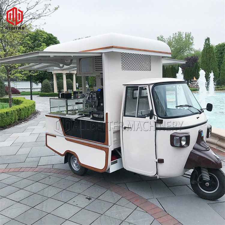 Hot Selling Food Truck Electric Food Cart Tricycle Ice Cream Used Bike Galvanized Sheet Motor Bike Water Pump Customised Japan