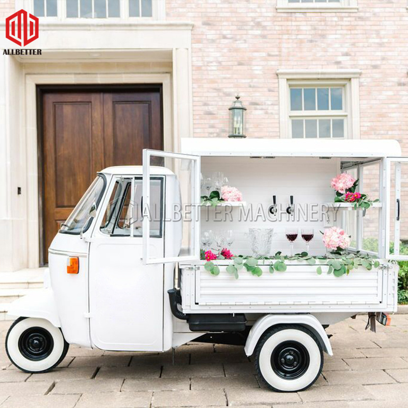 Street Sale Ice Cream Truck Electric Cart Tacos Truck Tricycle Candy Cookies Food Truck Tuk Tuk Food Cart For Sale USA