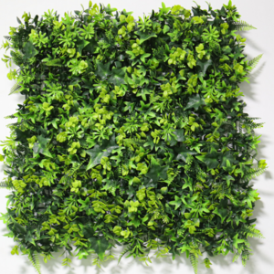 Anti-UV Plastic  Artificial Hedge Boxwood Panels Green Plant Vertical Garden artificial leaf Wall For Indoor Outdoor Decoration