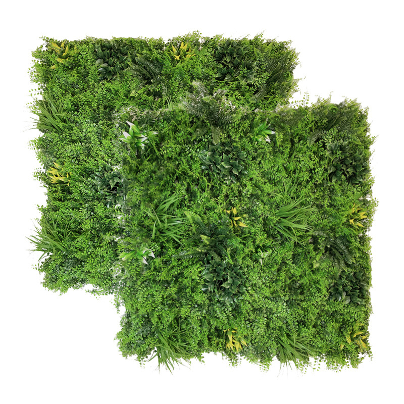 Artificial Boxwood Hedge Wall Vertical Garden Decorative Faux Boxwood Panels Greenery System Artificial Grass Wall Plant Panel