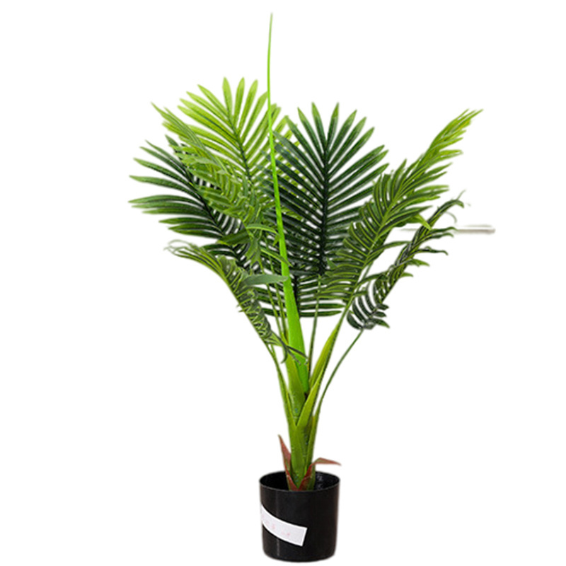 Home Garden Ornaments Plastic Plant Outdoor Artificial Plants Potted Monstera Bonsai Ficus Tree Artificial Palm Tree Banana Tree