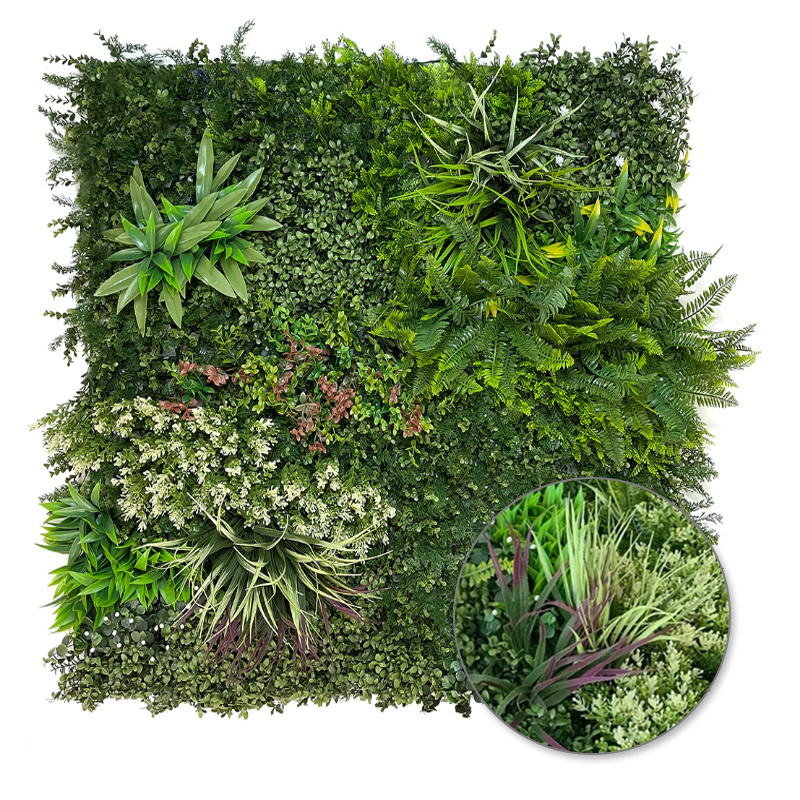 Vertical Plant Wall Indoor Decoration Artificial Greenery Grass Wall Backdrop Decoration