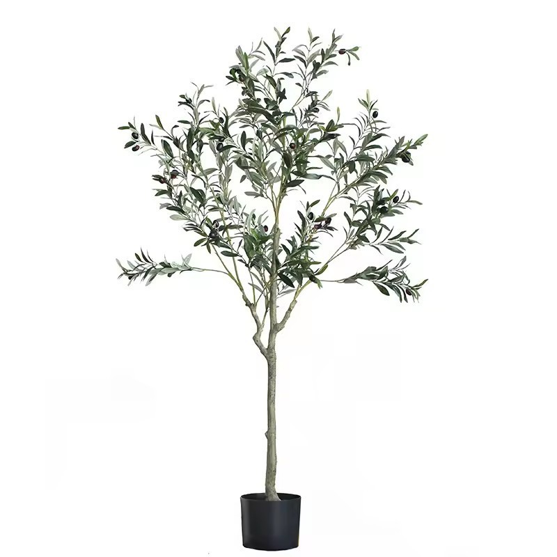 decoration tree faux olive 6ft artificial bonsai simulation green artificial plants in pot tree for homes sale indoor decorative