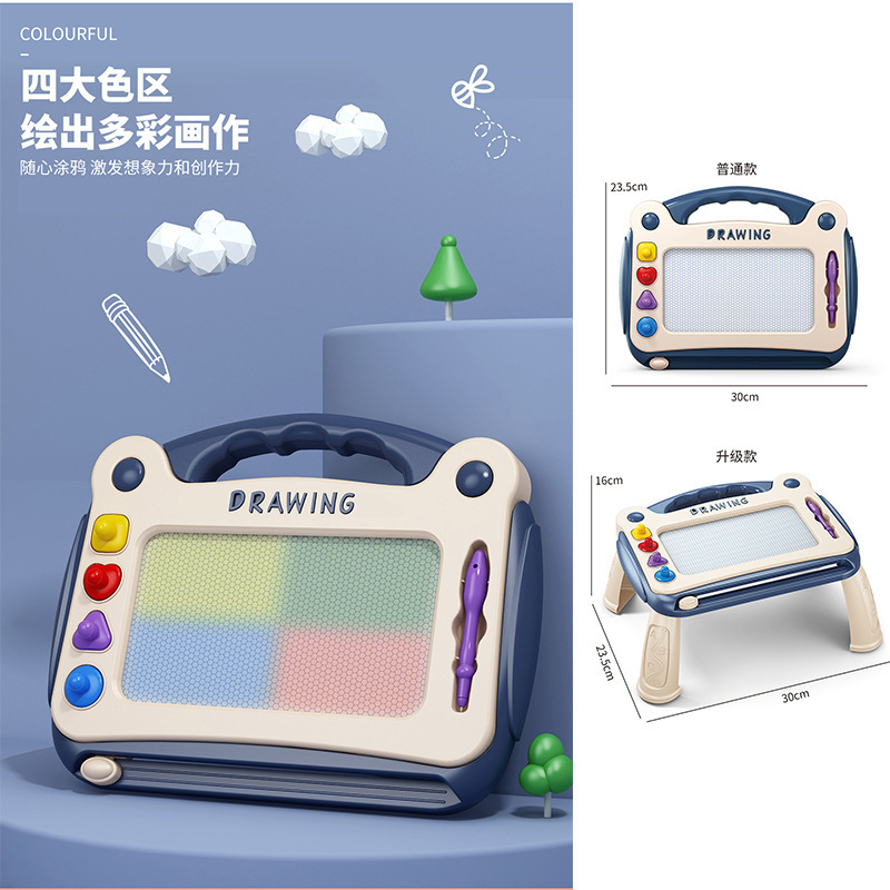 Educational Children's DIY Doodle Toy Writing Board Toy Drawing Color Board games learning mini magnetic drawing board