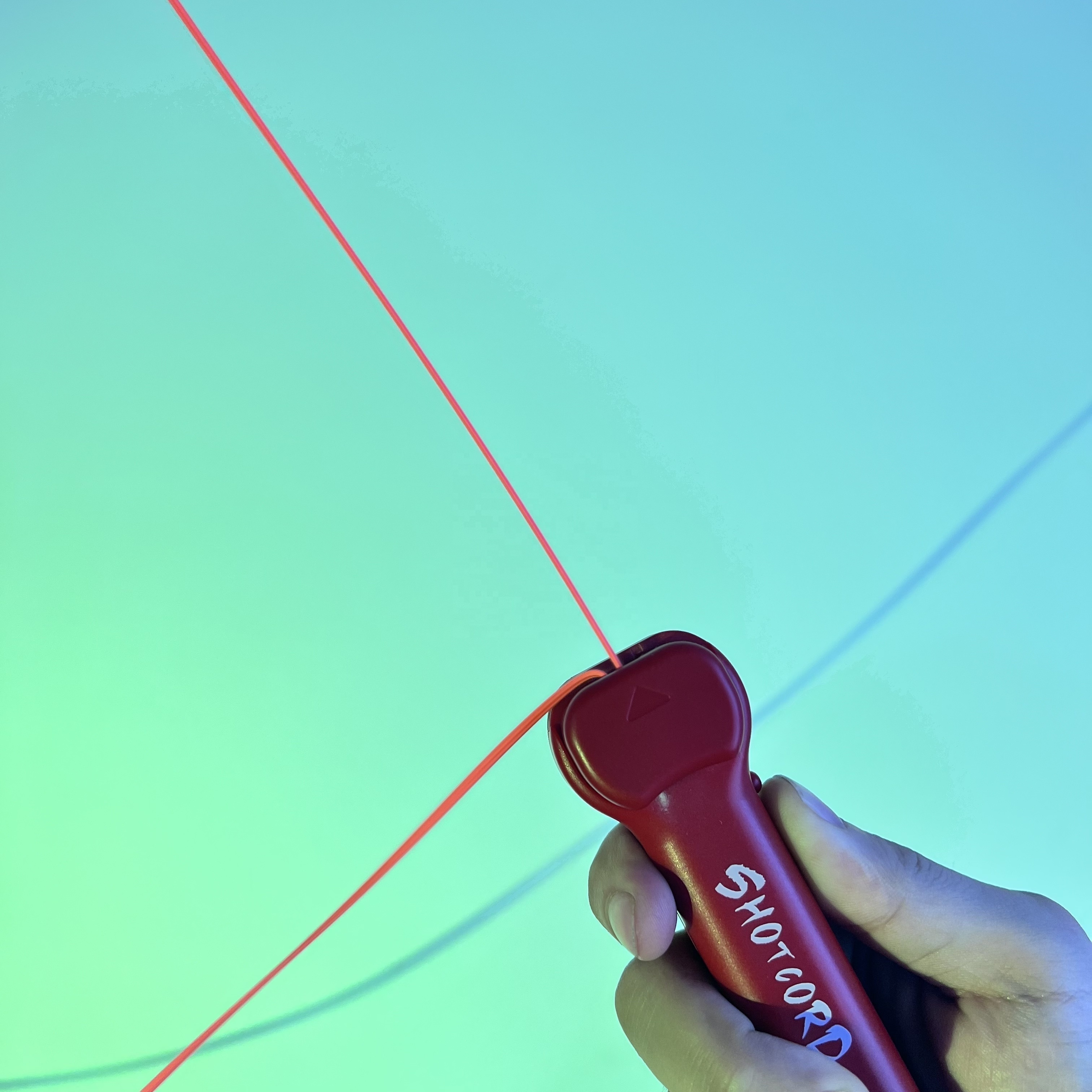 2024 TikTok hot sale string shooter glow in the dark loop lasso toy USB rechargeable toy loop lasso Christmas gifts for child