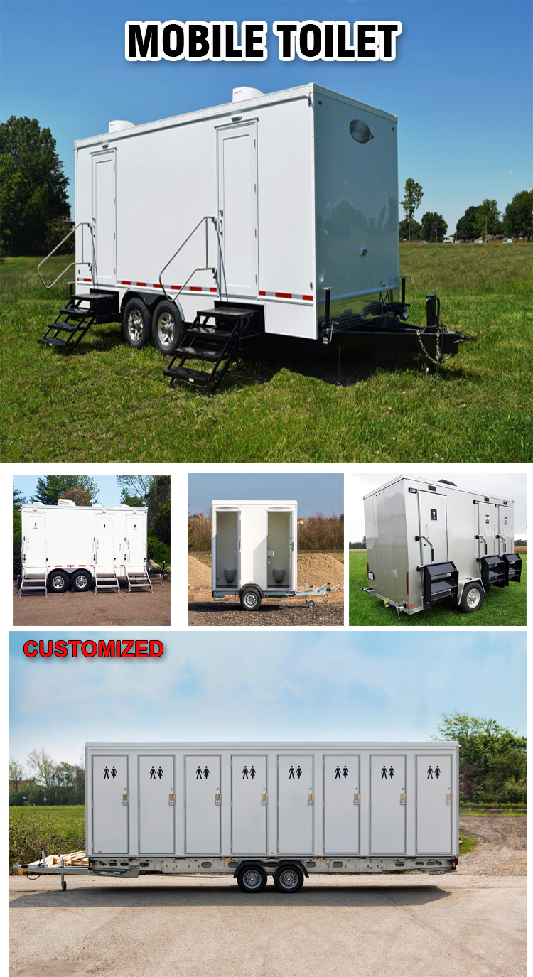 Luxury Container House With Kitchen Bathroom  shower trailer  House Office expandable shower trailer cabin