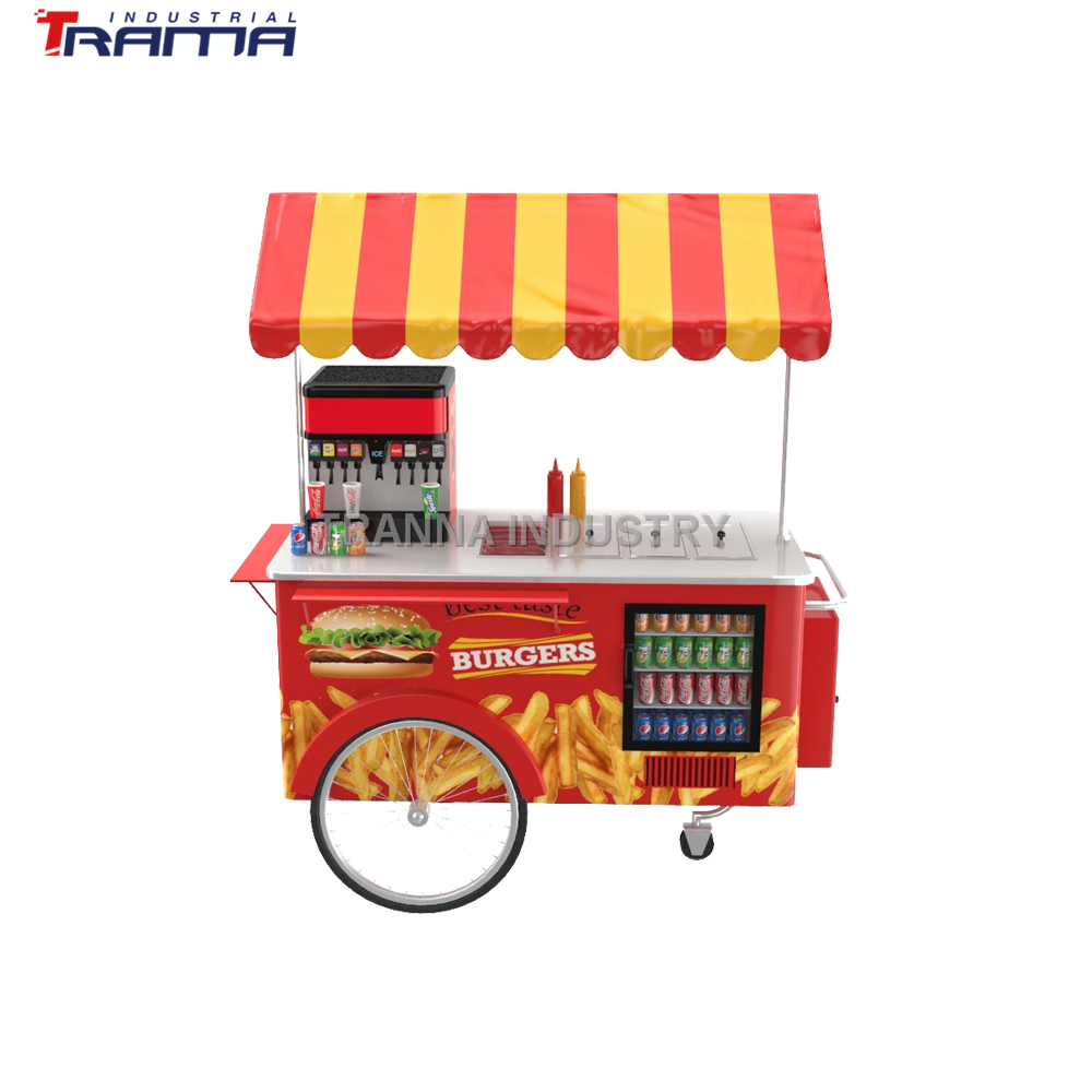 Australia standard restaurant truck beer eye-catching mall Vending machine frozen yogurt cart