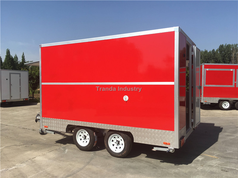 Best Selling USA Standard Concession Food Trailer Cart with Grill Fryer Cheap Mobile Food Trailer Truck Price For sale