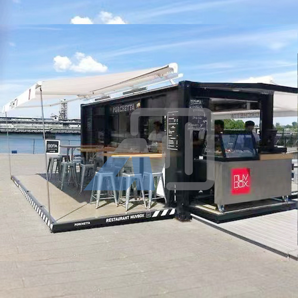 2022 pop up 20/40 ft container shop coffee shop container coffee container coffee shop interior design