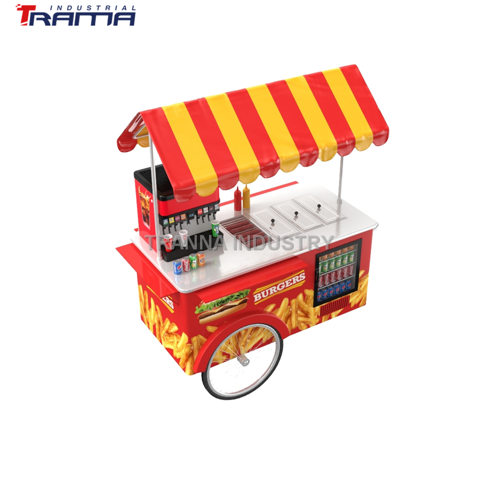 Australia standard restaurant truck beer eye-catching mall Vending machine frozen yogurt cart