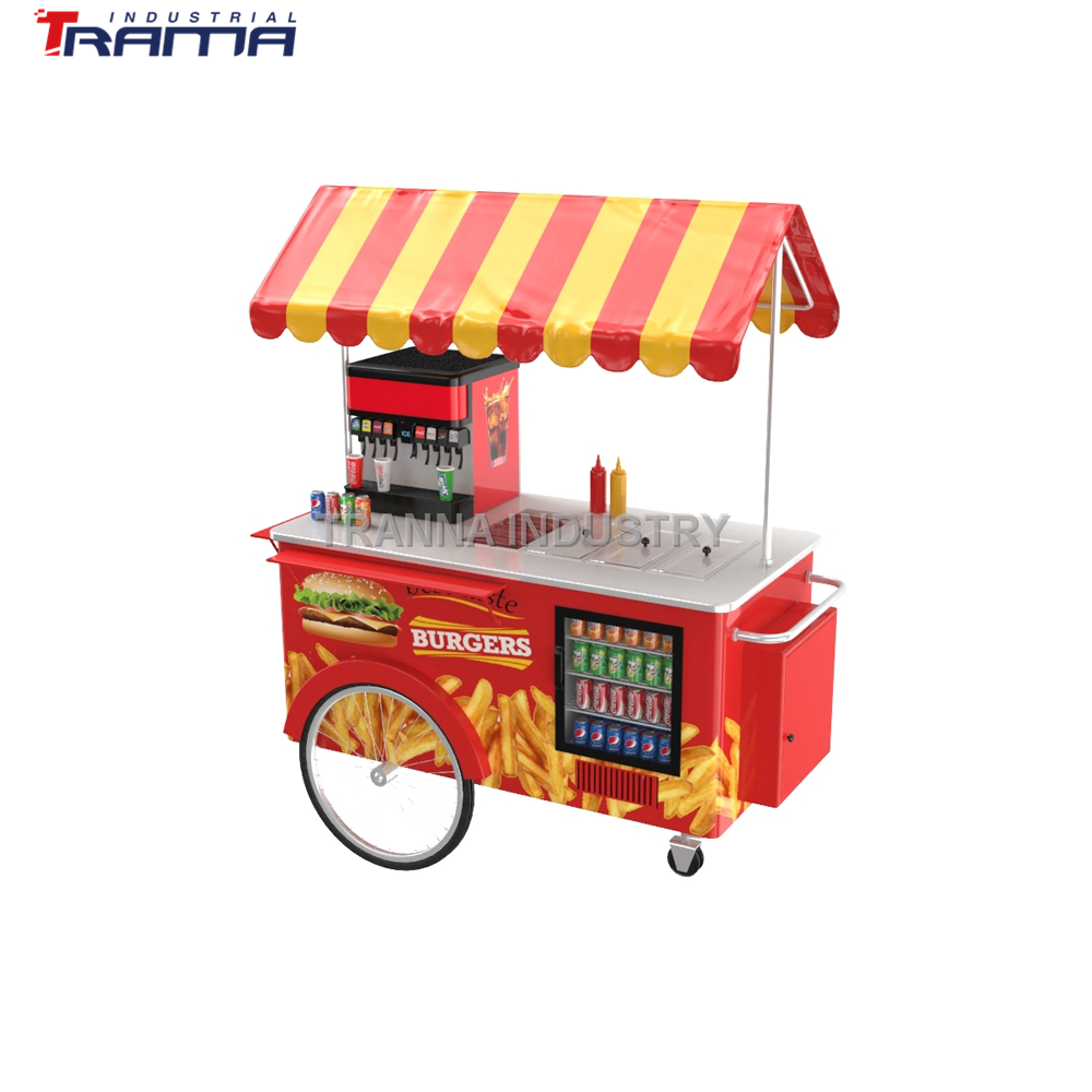 Australia standard restaurant truck beer eye-catching mall Vending machine frozen yogurt cart