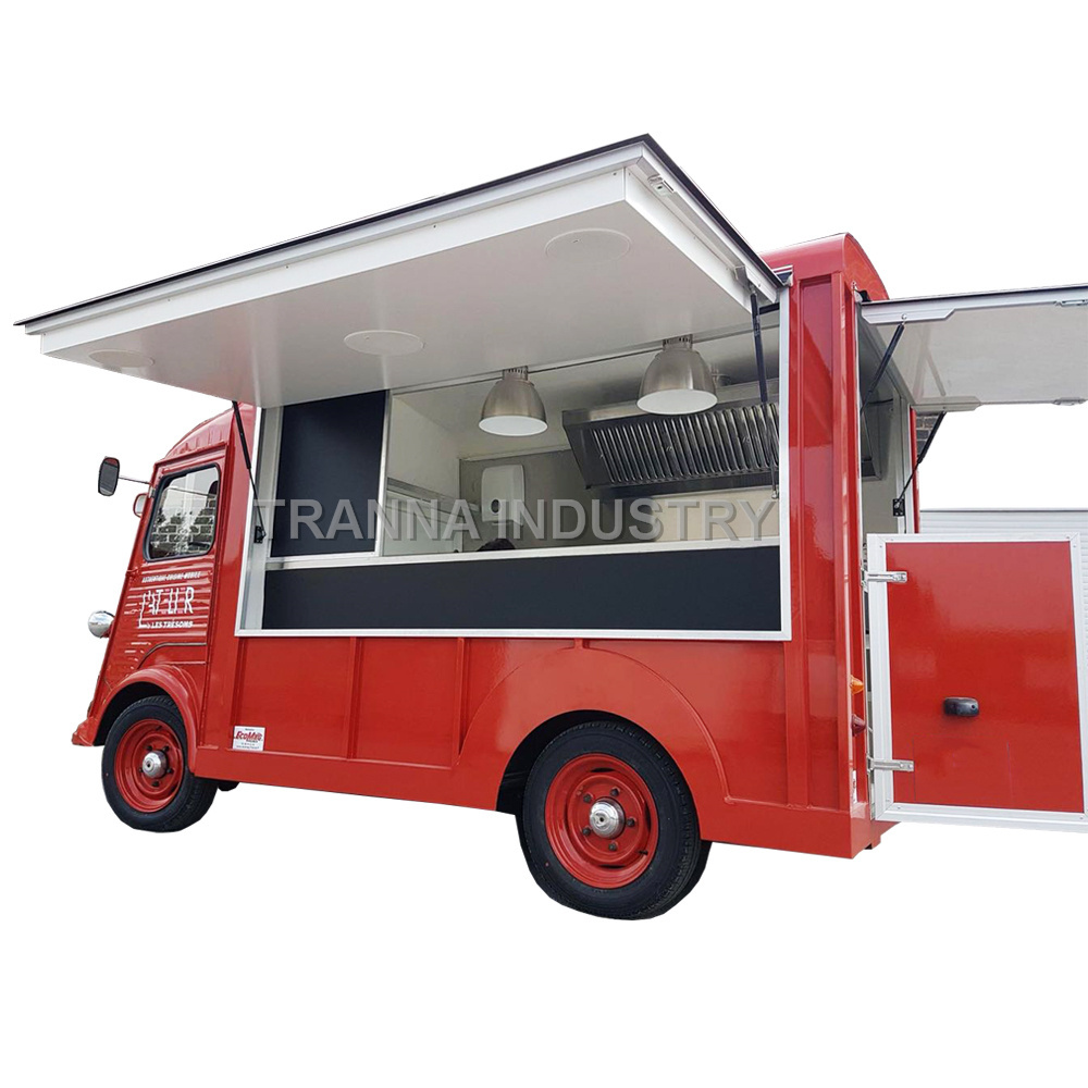 Coffee carts/churros kiosk food cart/vintage food truck van for sale