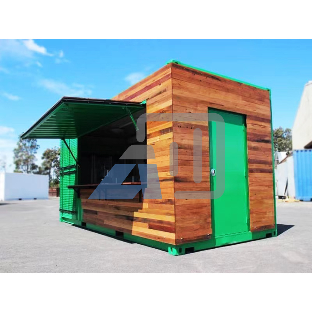 2022 pop up 20/40 ft container shop coffee shop container coffee container coffee shop interior design