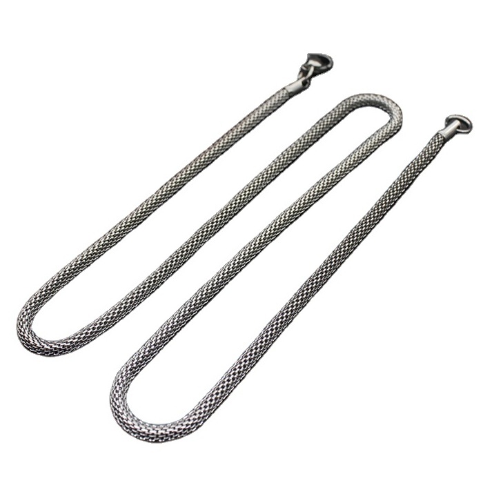 Manufacturer Supply Man's Metal Cable Chain Necklace Stainless Steel Jewelry