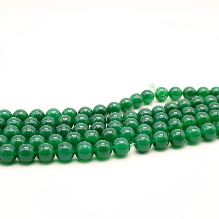 online shopping 2018 wholesale 4mm-16mm natural green stone jade stone beads for jewellery making