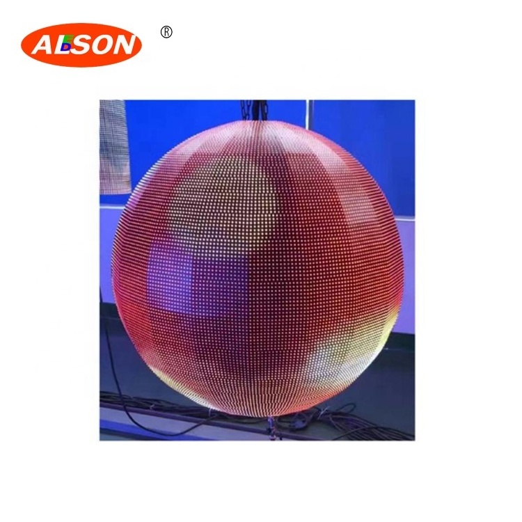 Outdoor p5 360 degree screen spherical sphere led display