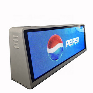 P2.5 Outdoor Waterproof LED Display for Taxi Roof , P2.5 GPS Module Taxi LED Sign