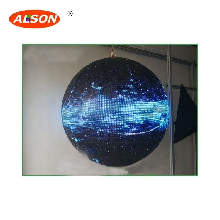 Outdoor p5 360 degree screen spherical sphere led display