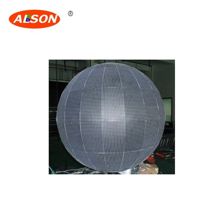 Outdoor p5 360 degree screen spherical sphere led display