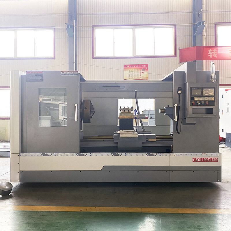 Flat Bed Double Large Spindle Bore Turning Machine In Cnc Lathe Mill Combo CK0640 lathe machine mechanical