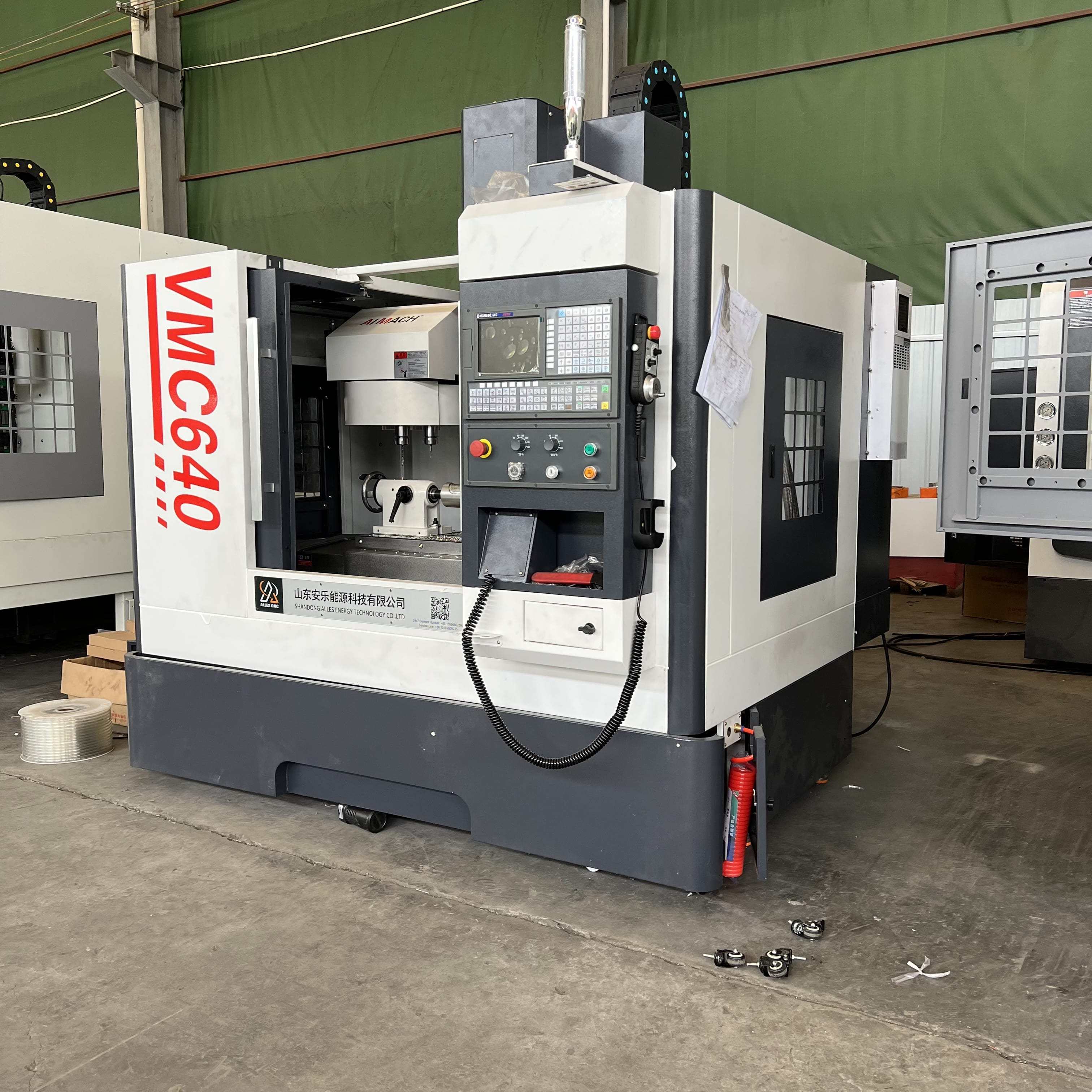 VMC640 CMC machine center cnc milling machine for metal 3 axis 4 axis